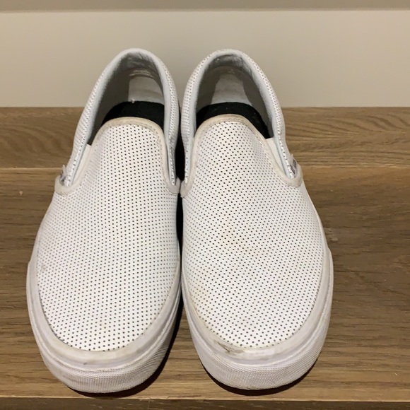 Vans (7) slip on leather sneaker - Picture 2 of 4